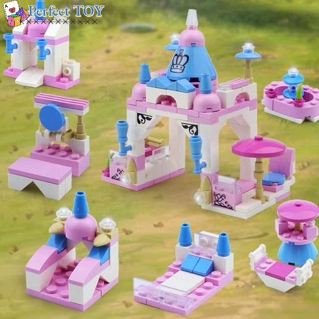 Bộ Đồ Chơi Giáo Dục 131 Món KT Girl City Cho Bé Gái