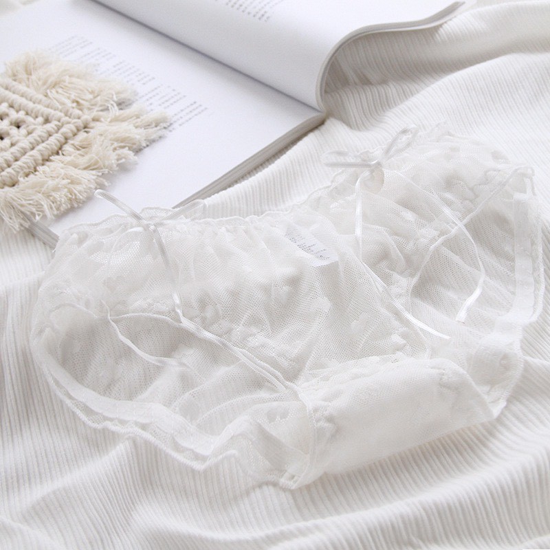 Quần Lót Nữ ❤️FREESHIP❤️ Quần Lót Ren Sexy trái tim cao cấp đính nơ nhỏ gợi cảm quyến rũ mã C876 | BigBuy360 - bigbuy360.vn