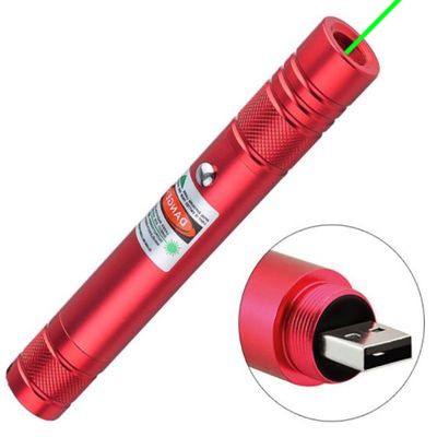 Bút Laser Sạc USB Dùng Cho Giáo Viên Đi Săn Ngoài Trời