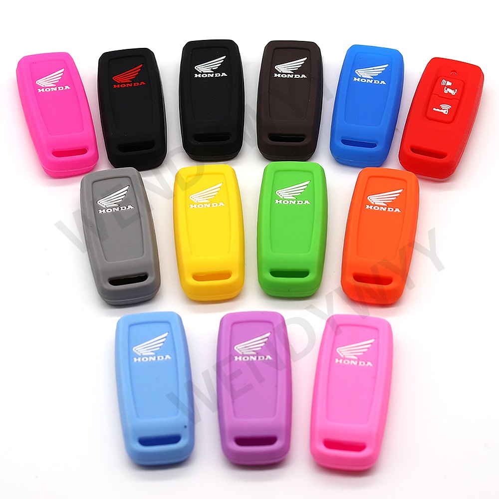 Vỏ Bọc Chìa Khóa Silicone 2 Nút Cho Xe Honda New Pcx160 2021