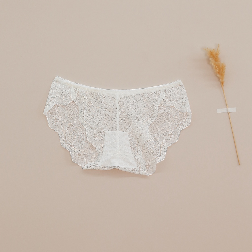 Quần lót ren nữ và Combo 3 quần chip ren MOMOCO  màu pastel dễ thương, thanh lịch (40-55kg) | BigBuy360 - bigbuy360.vn