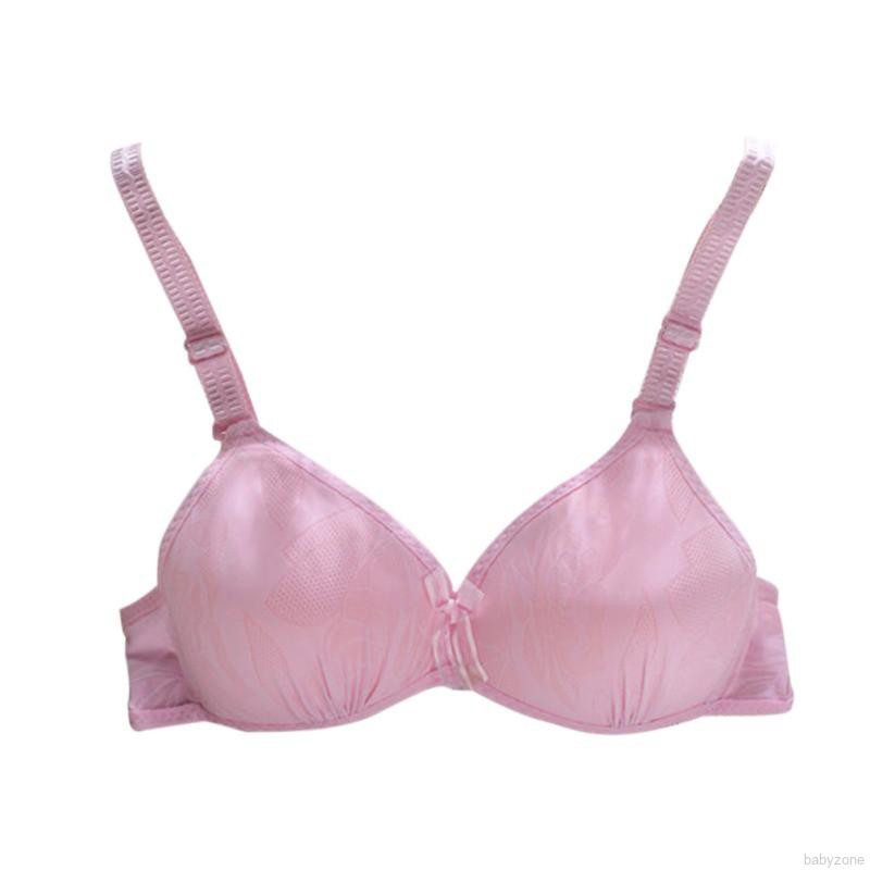 Young Girls Training Bras Underwear Cotton Breathable Cute Bow Bra