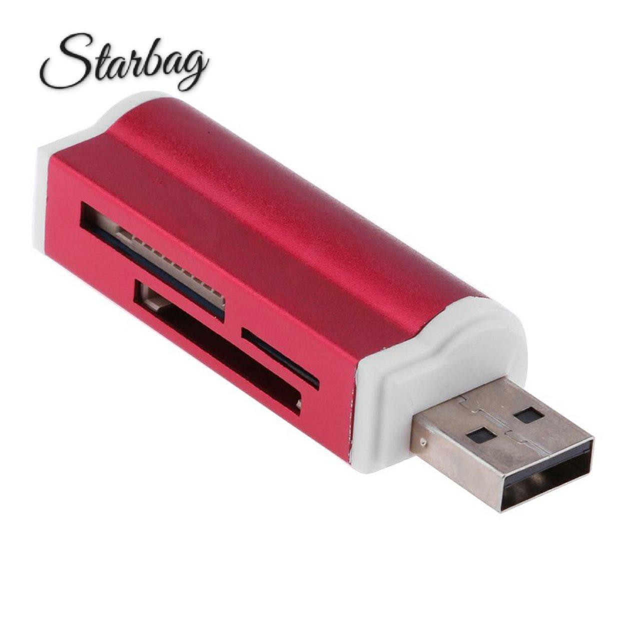 Đầu Đọc Thẻ Nhớ Đa Năng Usb 2.0 Bằng Hợp Kim Nhôm | BigBuy360 - bigbuy360.vn