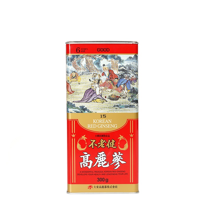 Hồng Sâm Củ Khô DAEDONG GINSENG Dòng Good 300G (Size 15 – 10 Củ)