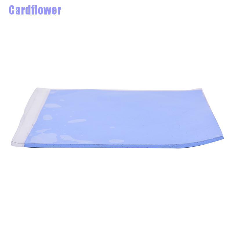 (Hàng Mới Về) Tấm Tản Nhiệt Làm Mát Cpu Bằng Silicon Màu Xanh Dương 100mm X 100mm X 2mm | BigBuy360 - bigbuy360.vn