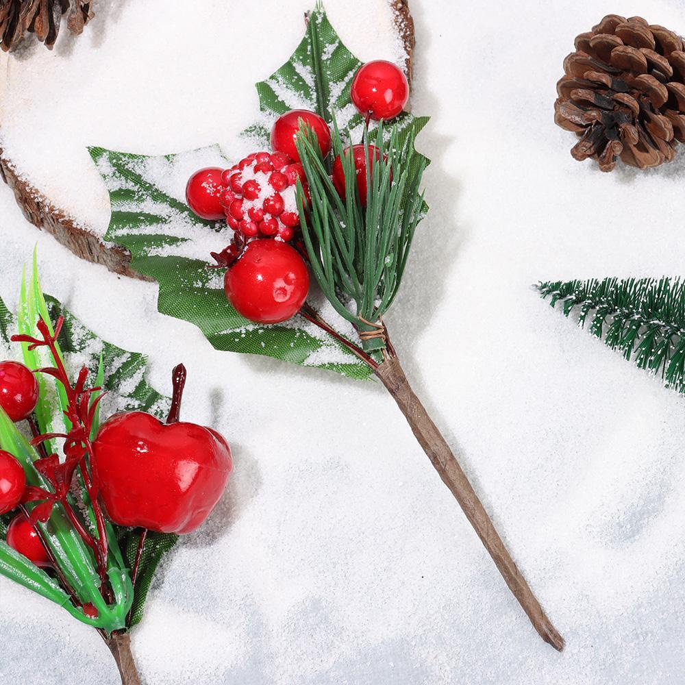 KUNHEV Hoa Mẫu Đơn Nhân Tạo Màu Đỏ Trang Trí Giáng Sinh DIY