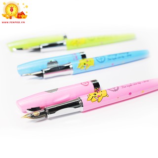Combo Bút Máy LP-03 ngòi Hoa Vàng - Tặng 01 Bút LP-05,Penpro