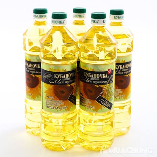 4 chai dầu Kubanochka của Nga