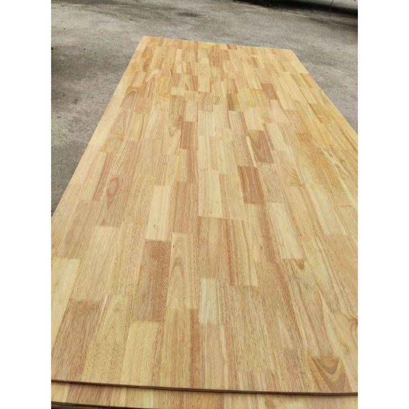 Mặt bàn gỗ cao su tự nhiên (R20*D40cm) dày 18mm đầy đủ kích thước đã sơn,phủ bóng và bo góc-Mua về là dùng ngay