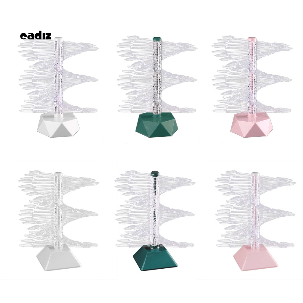 Giá Đỡ Trưng Bày Móng Tay Hình Xoắn Ốc Trọng Lượng Nhẹ Tiện Lợi Dành Cho Gia Đình