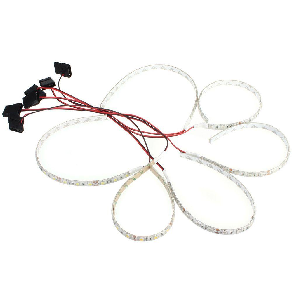 Dây Đèn LED 50cm 30Led 30cm 18 Bóng Ánh Sáng Trắng Cao Cấp Tiện Dụng