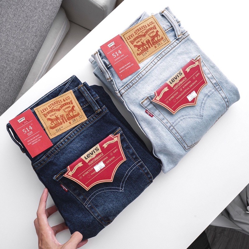 Quần Bò Nam cao cấp ống suông nhẹ | BigBuy360 - bigbuy360.vn