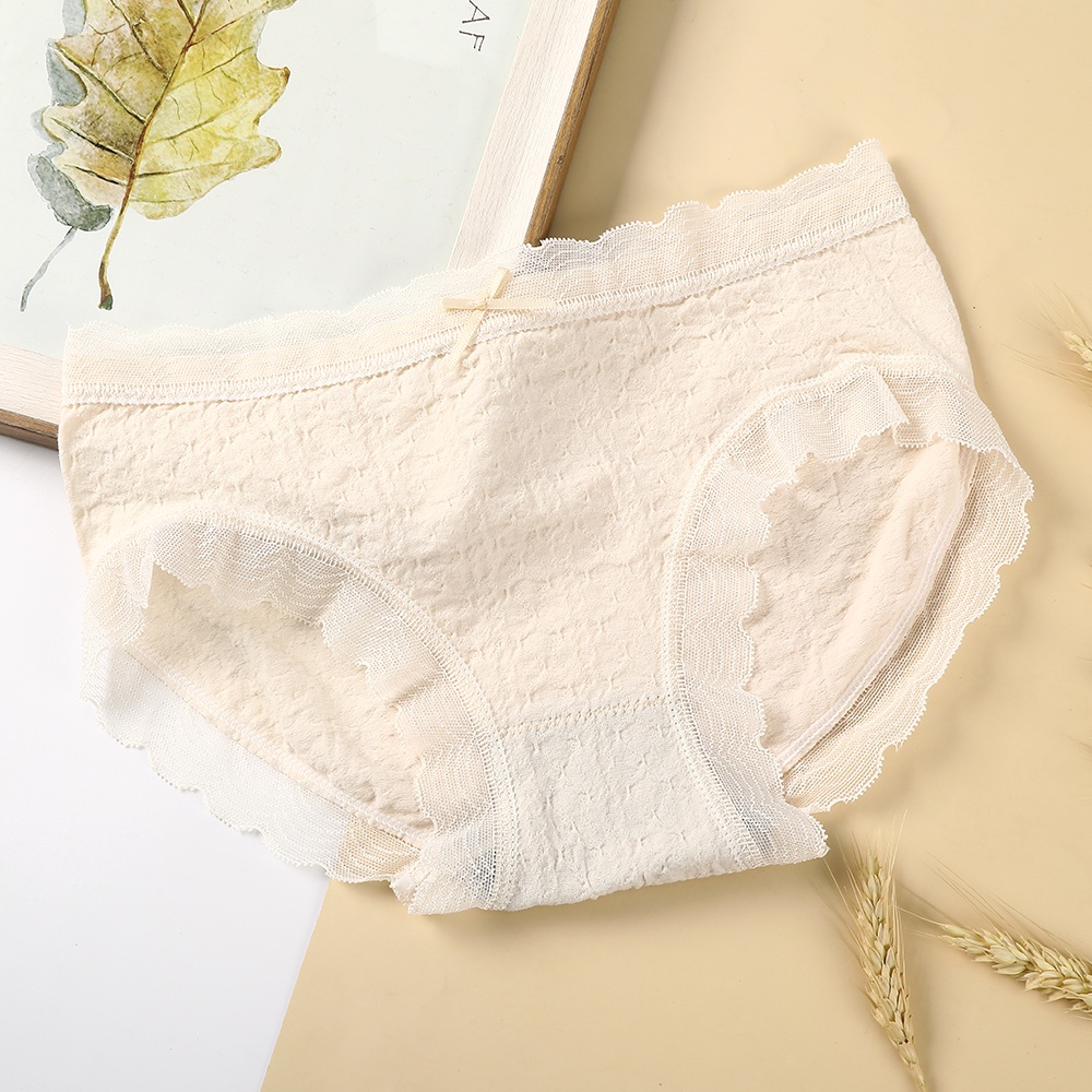 Quần lót AIJOLEN cotton đáy quần thoáng khí liền mạch phong cách mới cho nữ