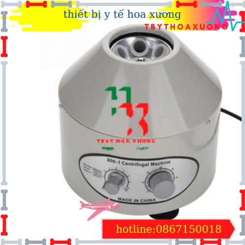 Máy Li Tâm 6 Ống 800-1 Hẹn Giờ -  Máy Tách Huyết Tương PRP , Spa