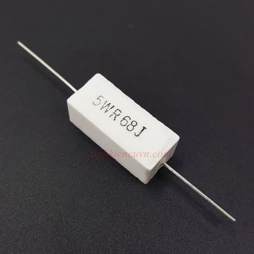 Điện trở sứ 5W nhiều giá trị | BigBuy360 - bigbuy360.vn