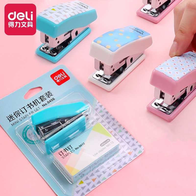 Bộ Dụng Cụ Bấm Ghim Mini Chất Lượng Cao
