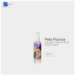 BIOION Pets Pounce Sanitizer 60ML khử trùng, khử mùi cho thú cưng thumbnail