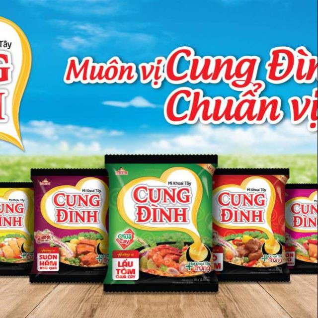 MÌ GÓI CUNG ĐÌNH ĐỦ VỊ DATE MỚI - NHẤP VÀO LỰA CHỌN VỊ NHA