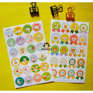 Sticker logo tròn