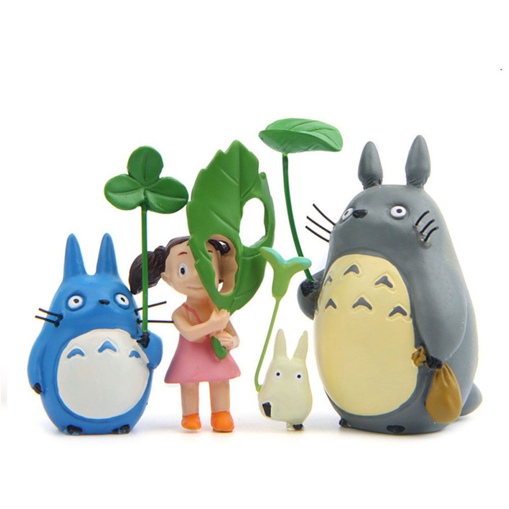 Mô hình anime Totoro mini bằng pvc dùng trang trí