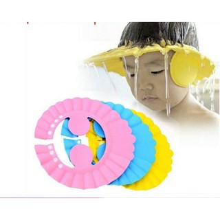 Mũ chắn nước dành cho trẻ em, mũ chắn nước gội đầu cắt tóc