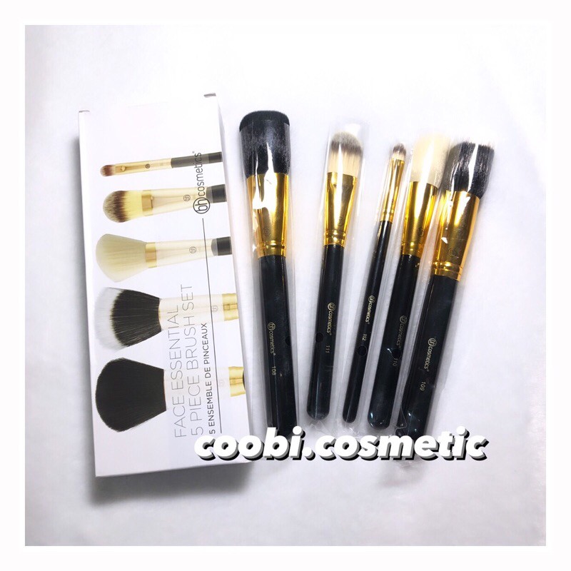 Set cọ trang điểm Bh cosmetic săn sale US cực tốt mềm mại