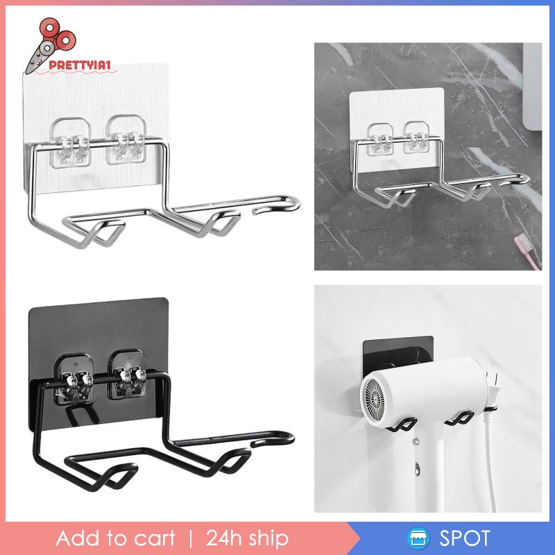 Giá Đỡ Máy Sấy Tóc Không Cần Khoan Tiện Dụng Prettyia1