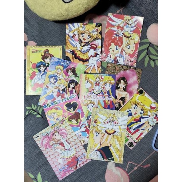 Set 20 poster dán tường Sailor Moon anime dễ thương retro 90s y2k