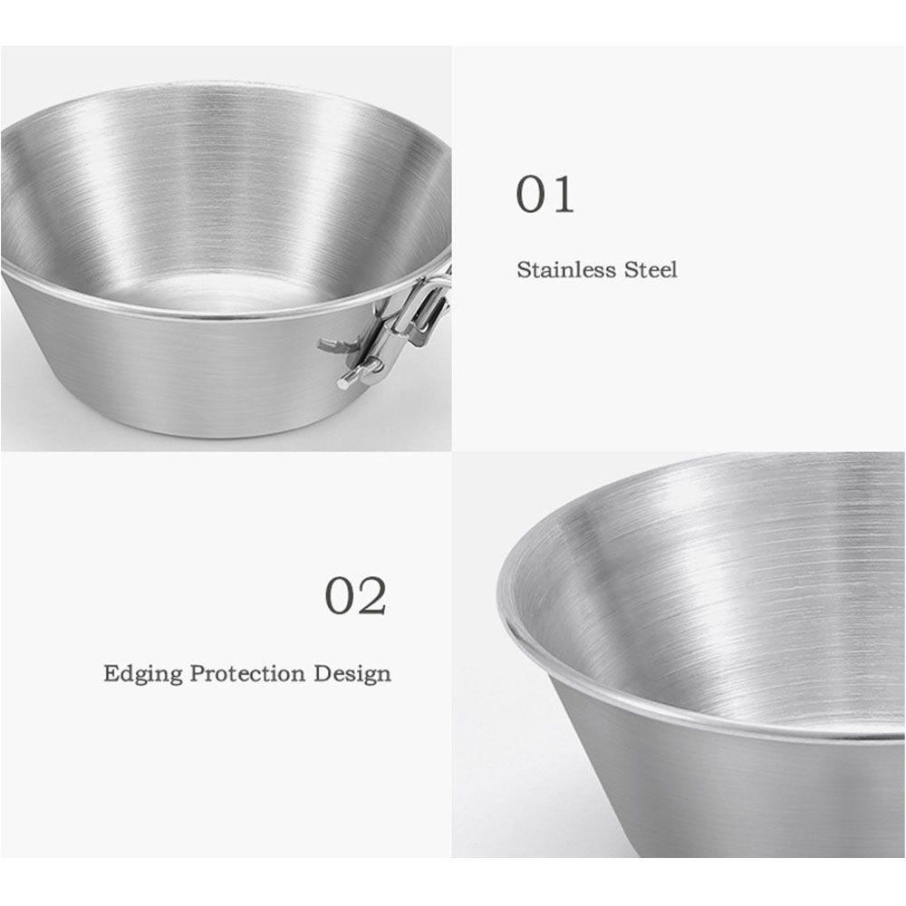 Danilo Tô Dạng Gập Bằng Thép Không Gỉ Tiện Dụng Cho Hoạt Động Ngoài Trời