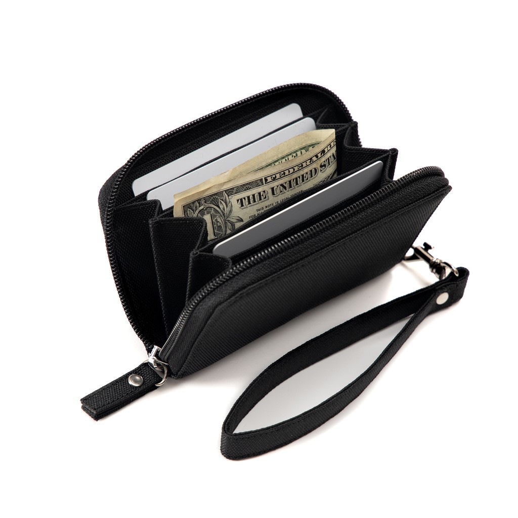 Ví Vải Unisex Đựng Thẻ DIM Mini Zip Wallet