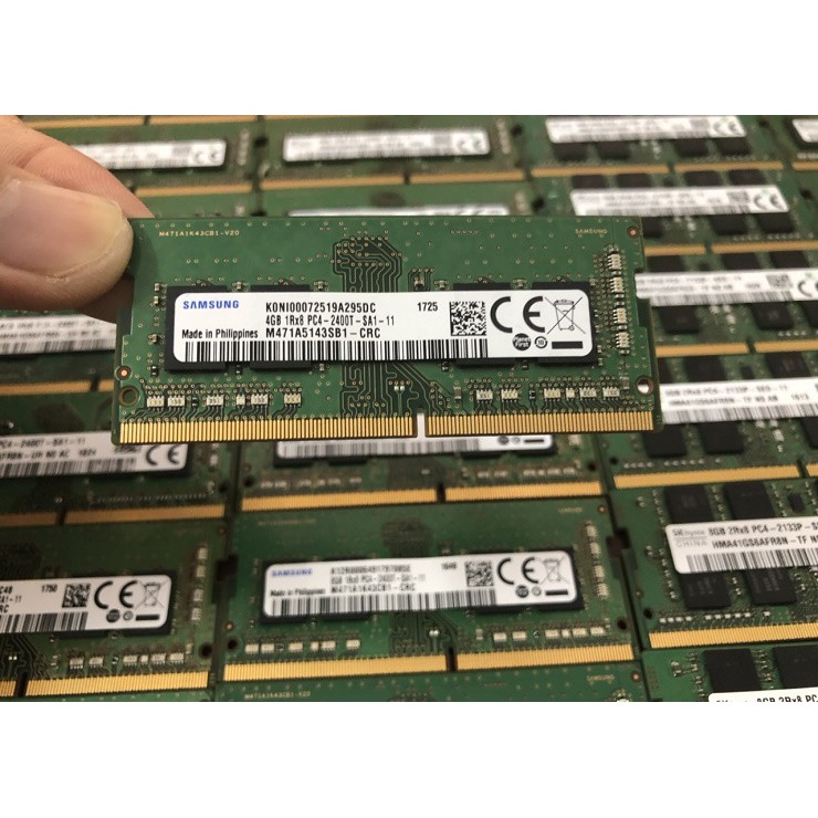 Ram Laptop 4GB DDR3 1600MHz PC3L-12800 1.35V Hynix Samsung Micron (BH 3 Năm 1 Đổi 1)