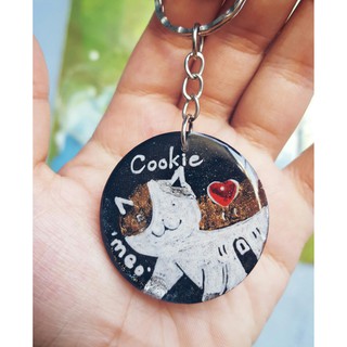 Móc khóa Mèo Cookie - Adorable home - Lilande