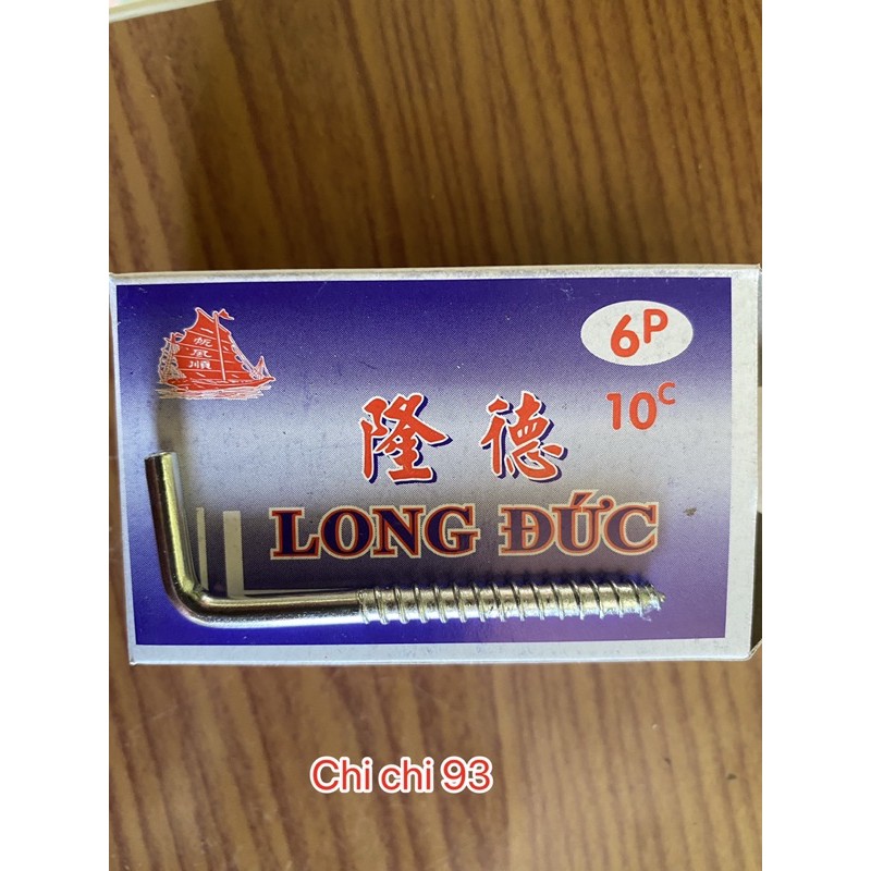 Combo 10 Móc màng chữ L Long Đức, móc chữ L