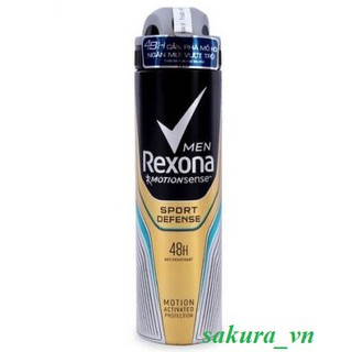 Xịt Khử Mùi Rexona Sport Defense 150ml