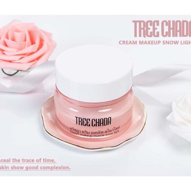 Kem Trang Điểm Ma Thuật TREE CHADA Cream Makeup Muscle Snow Light