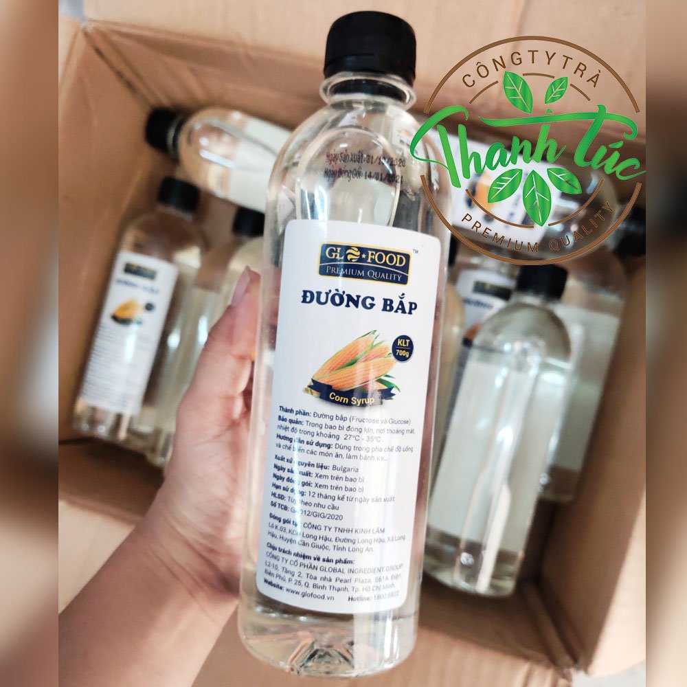 Nước Đường Bắp Glofood Chai 700gr