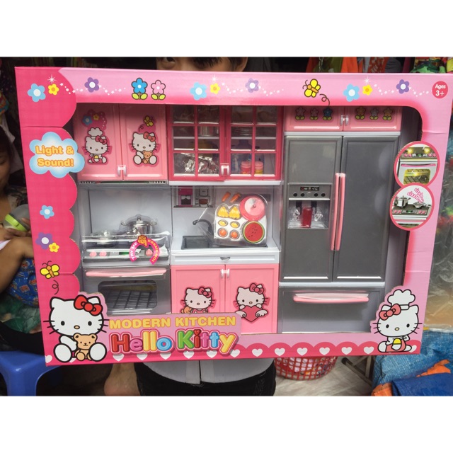 Đồ chơi tủ bếp hello Kitty cỡ to đại