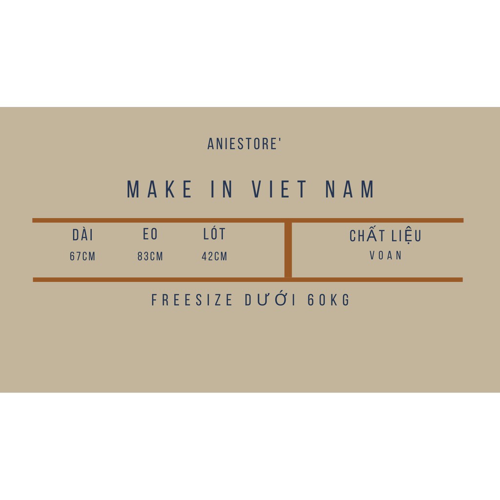 Chân Váy Vintage Nữ Váy Voan Nữ Dáng Dài 2 Lớp Siêu Xinh HÀNG QC Loại 1 | BigBuy360 - bigbuy360.vn