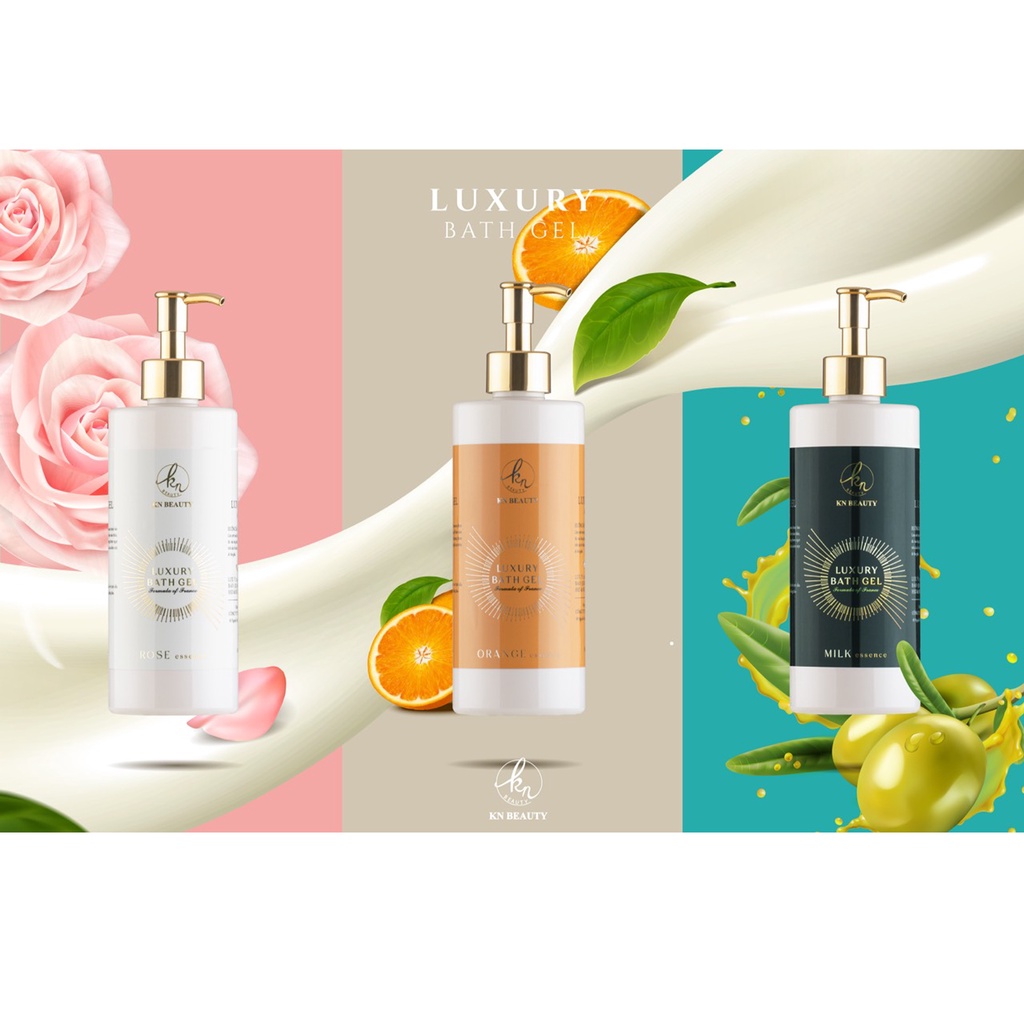 Sữa tắm toàn thân KN Beauty Luxury Bath Gel size mini (10 túi
