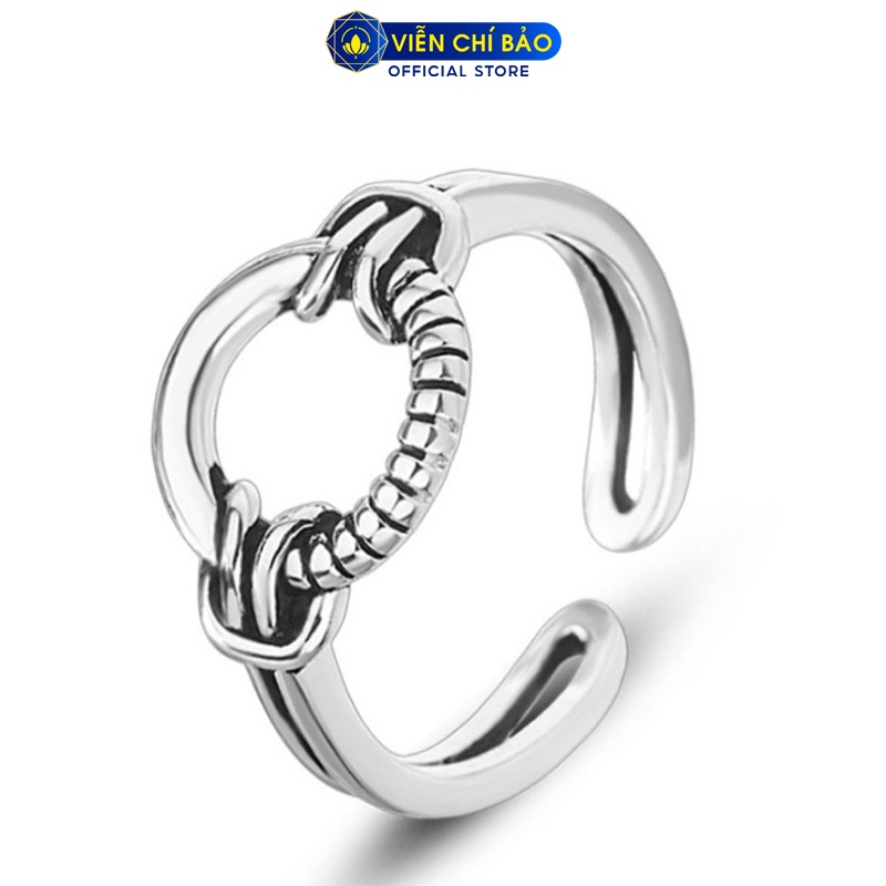 Nhẫn bạc nữ hình Nút Thắt chất liệu bạc Thái 925 thời trang phụ kiện trang sức nữ Viễn Chí Bảo N000259
