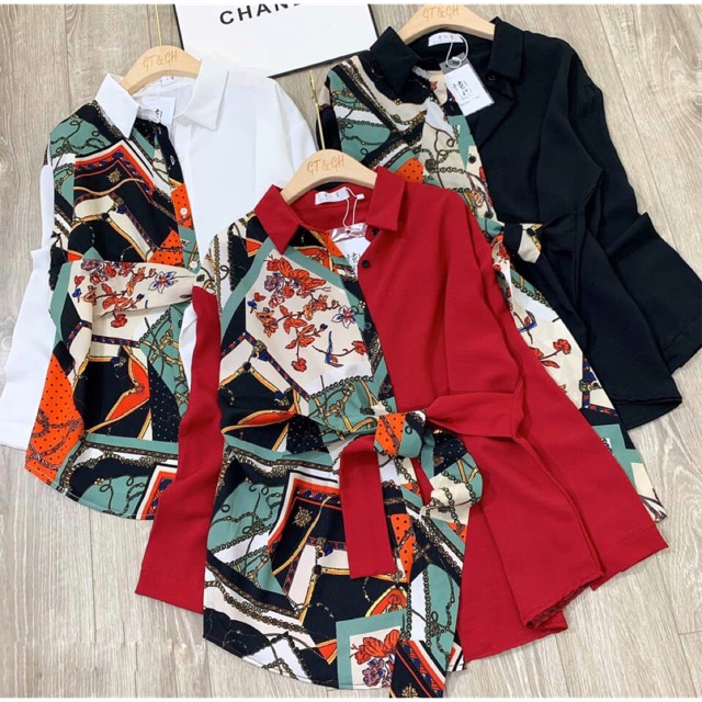 Áo sơ mi lụa big size