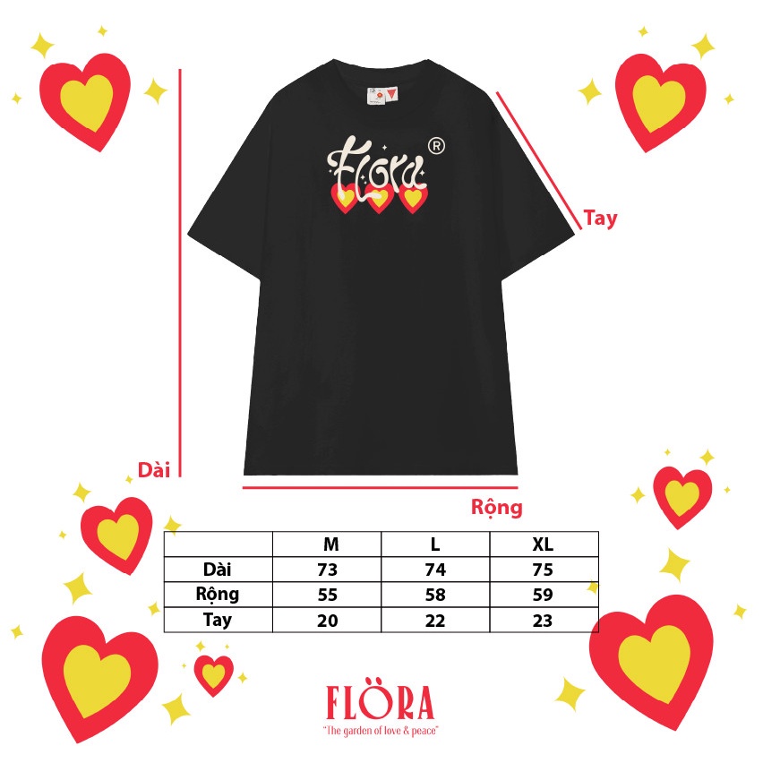 ÁO THUN HEART FLOWER