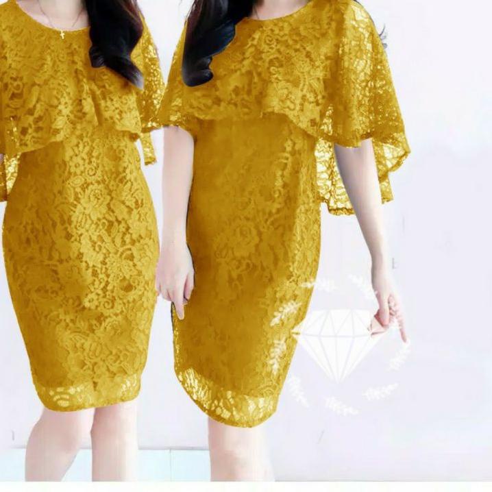 (J_009) Đầm ALEXIA BRUKAT Nhiều Lớp 3 Size L XL XXL Mới Nhất!!!