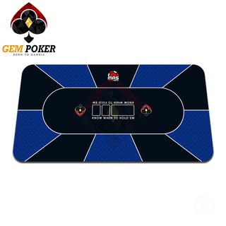 THẢM POKER TEXAS GEM BLUE CAO CẤP