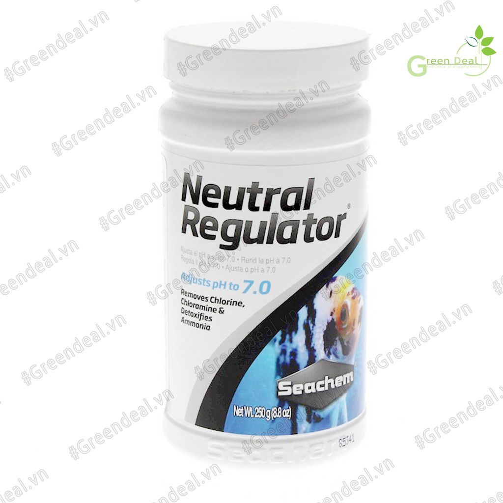 SEACHEM - Neutral Regulator (Hộp 250 gram) | Ổn định pH 7.0 cho nước hồ cá thủy sinh