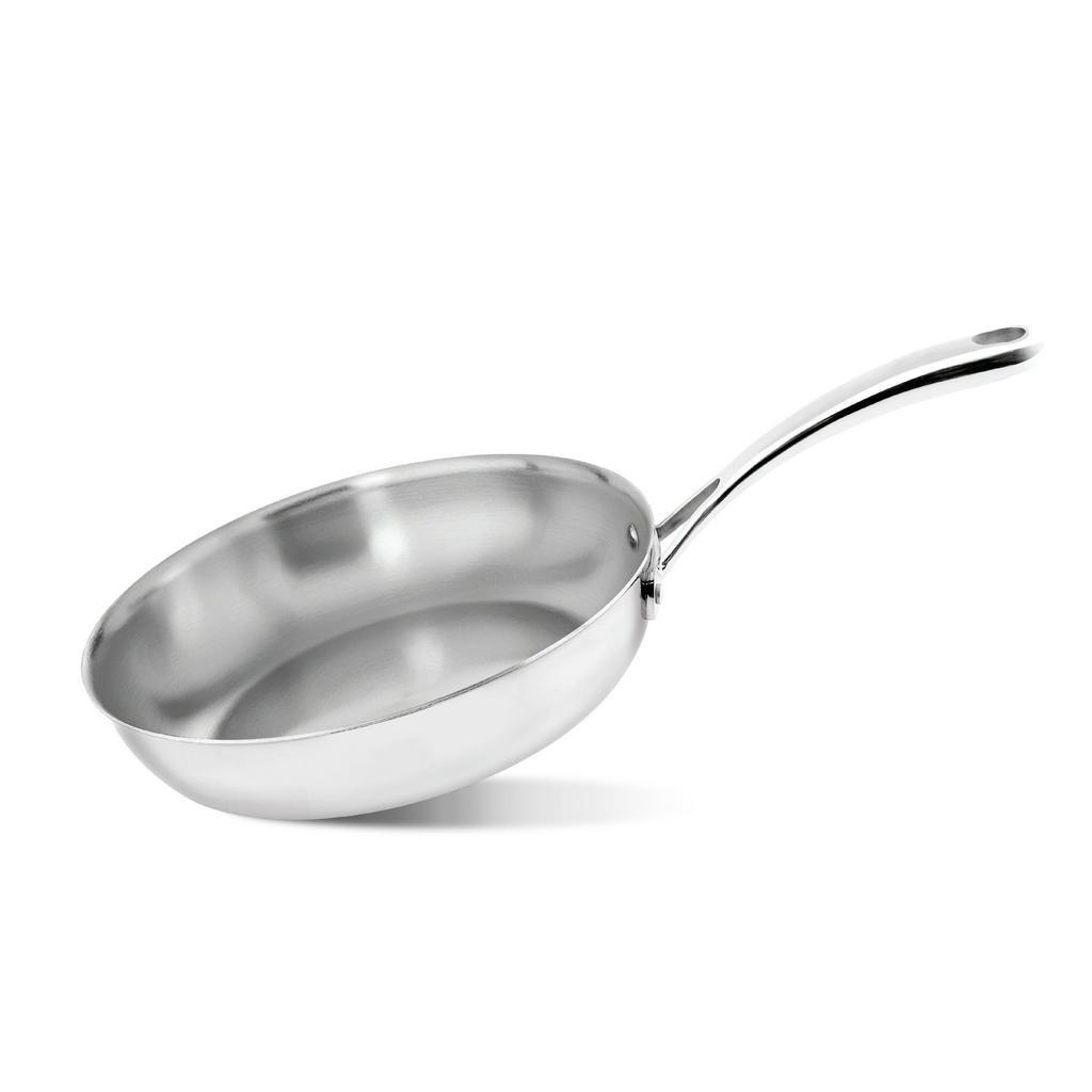 Chảo xào inox 304 đáy từ đúc liền nguyên khối elmich trimax size 20, 24cm, 26cm