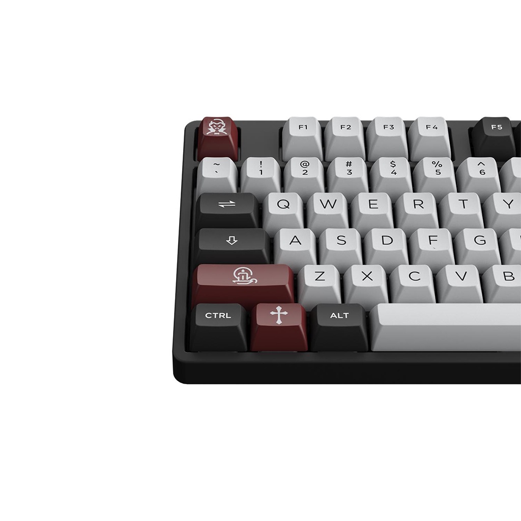 Bàn phím cơ AKKO 5087B Multi-modes Dracula Castle- Bảo Hành Chính Hãng 24 Tháng