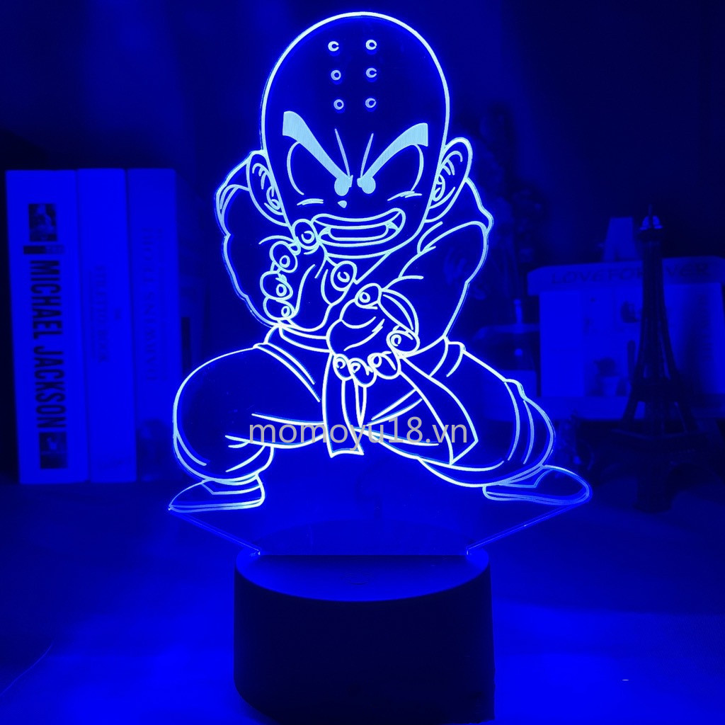 Đèn Led Ngủ 3d Hình Nhân Vật Phim Hoạt Hình Dragon Ball