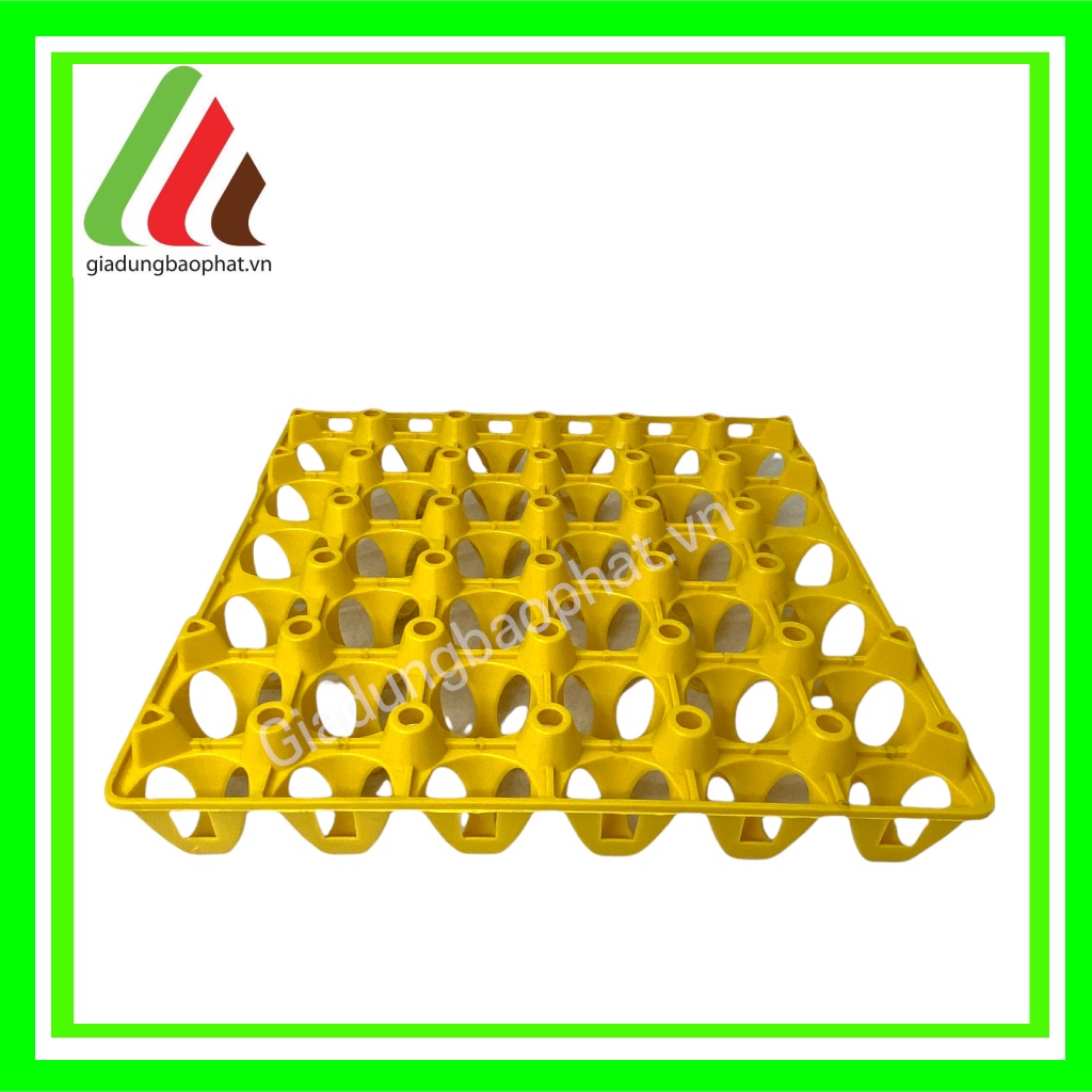 KhayVỉ trứng nhựa dày dặn chính hãng An Thiên kích thước 31*31cm - vỉ 30 trứng - vỉ trứng trang trại - vỉ trứng đại lý