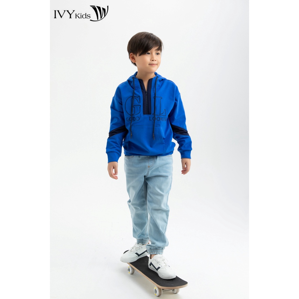 Áo thun Good Looking bé trai IVY moda MS 58K1103